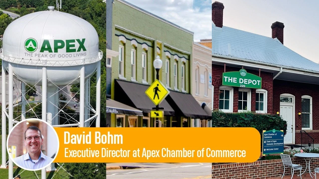 Introducing David Bohm: Executive Director at Apex Chamber of Commerce